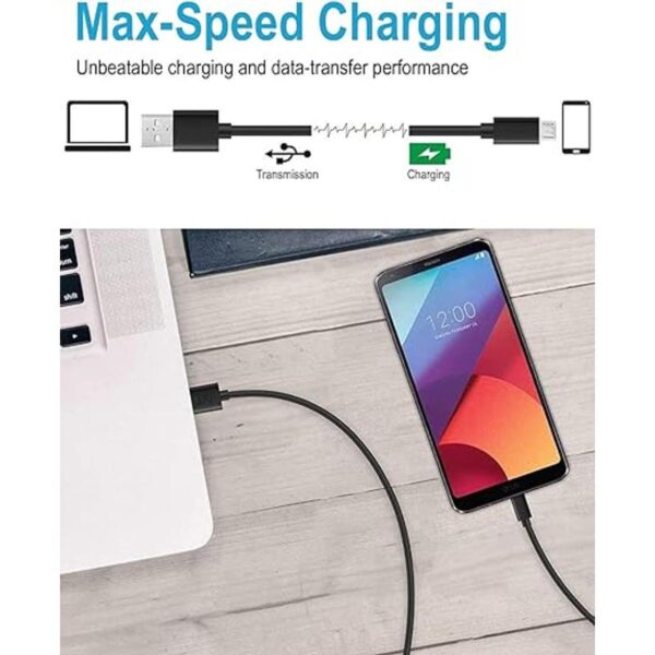Cable micro USB cable de carga extra largo para_3