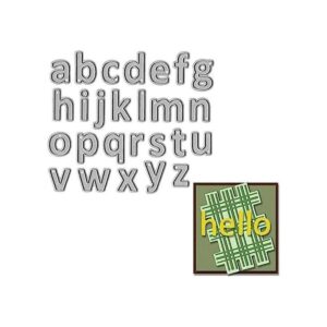 26 troqueles de corte del alfabeto minúscula de metal_1