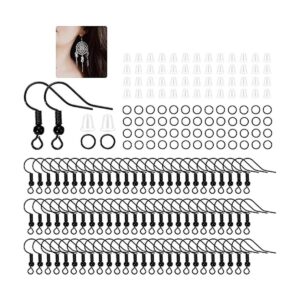 600 ganchos hipoalergénicos para aretes kit de