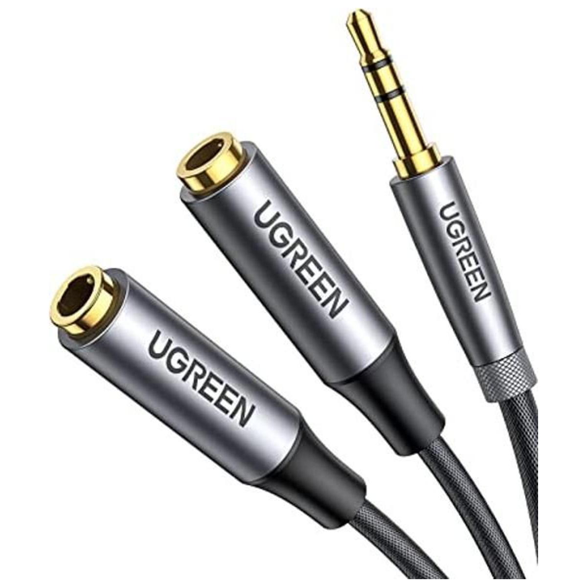 UGREEN Divisor de auriculares de 0.138 in de nailon