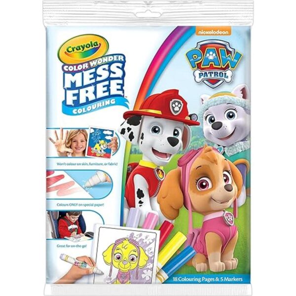 Crayola Paw Patrol hojas para dibujar y maravillosos_2