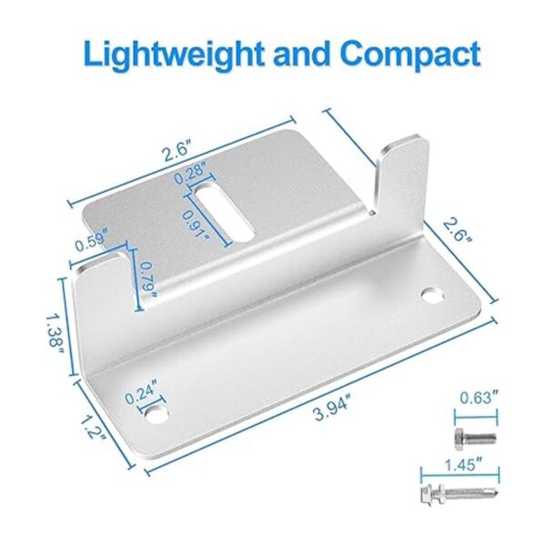 Soporte de montaje de panel solar de aluminio para panel