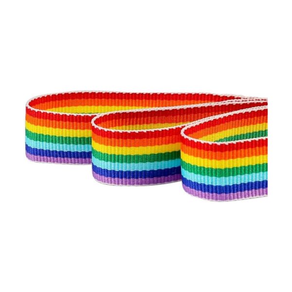 Konsait Cinta arco iris de 0.984 in con rayas de grogrén_5