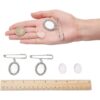 PH PandaHall Juego de 8 broches de bricolaje que incluye 8