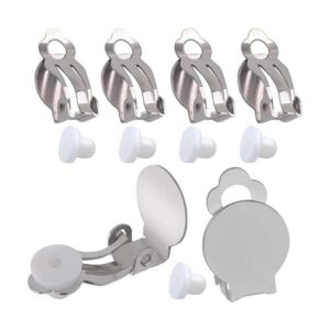 Aylifu Resultados de aretes con clip 20 piezas 10 pares