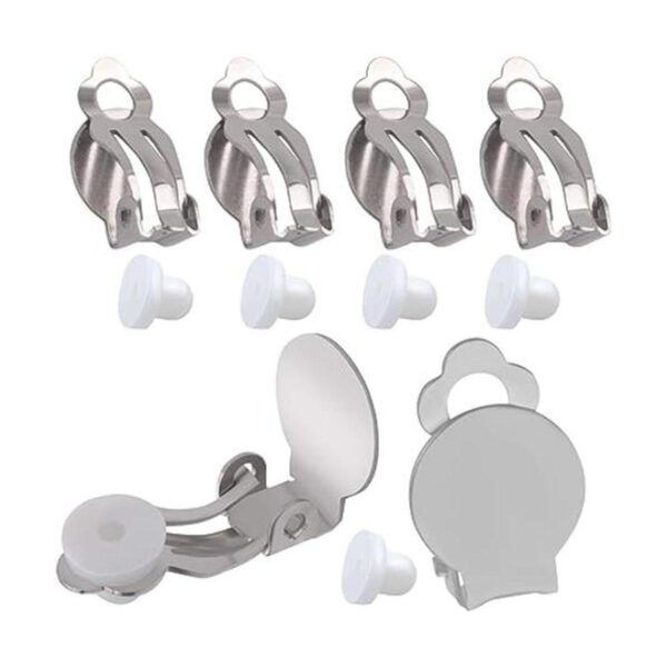 Aylifu Resultados de aretes con clip 20 piezas 10 pares