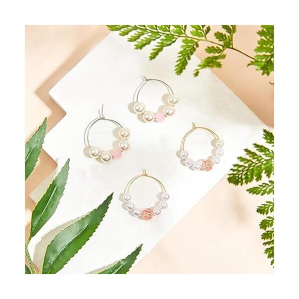 Unicraftale Pendientes de aro de acero inoxidable 304 con