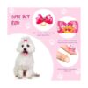 MTLEE 12 piezas pequeñas de pelo de perro arco bandas de