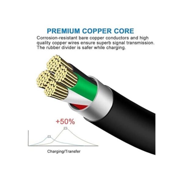 Cable de carga micro USB 3 unidades 6 pies para Kindle_2