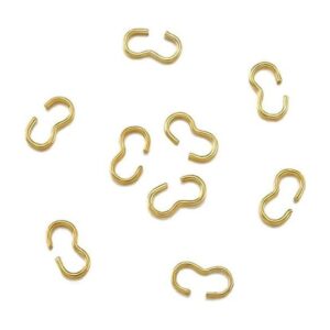 KISSITTY 100 conectores de eslabones rápidos 8 formas de