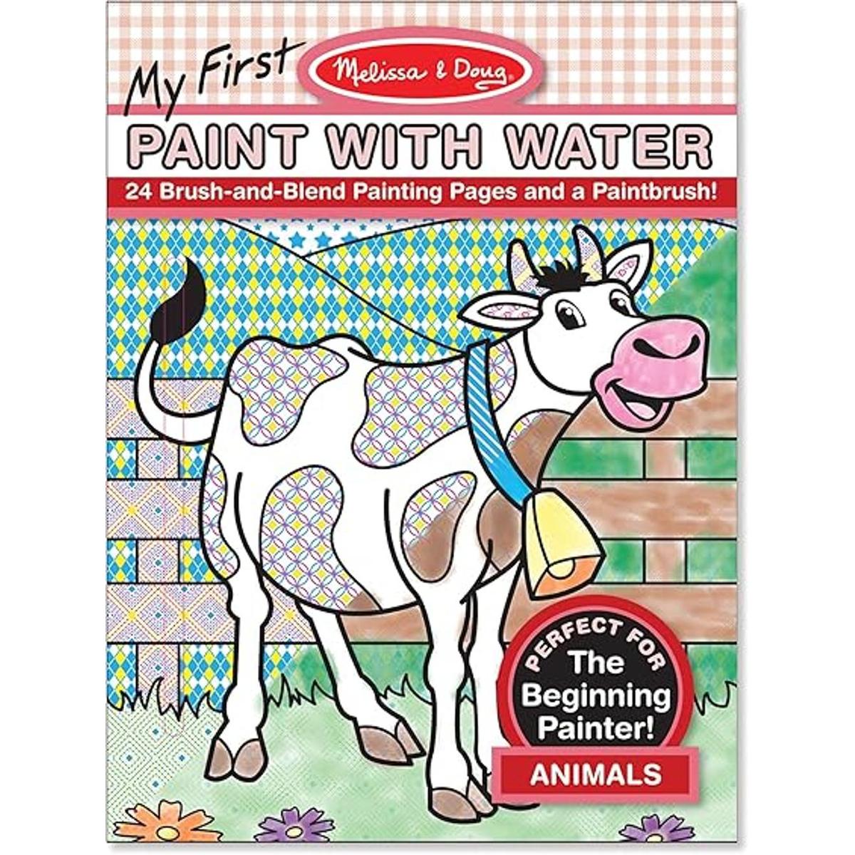 Mi primeras pinturas de animales con agua de Melissa