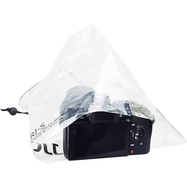 Paquete de 2 protectores de lluvia para lente de cámara_2