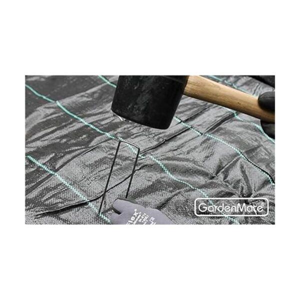 IME Grapas de jardín en forma de U anclajes de suelo