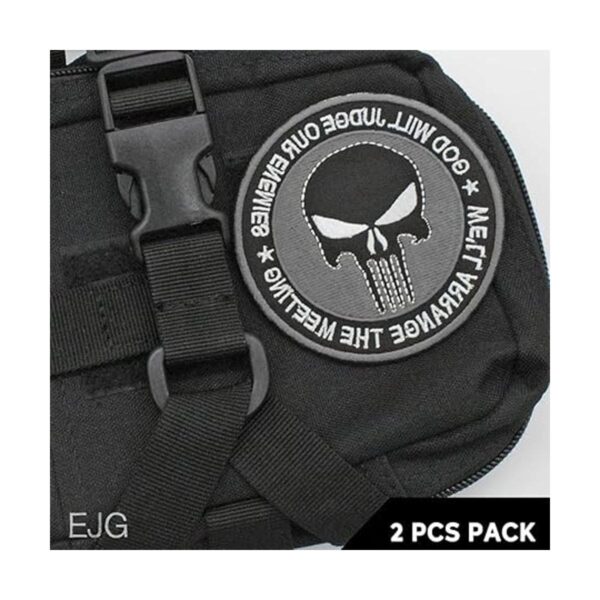 EJG 2 parches de velcro circulares de 3.4 x 3.4 pulgadas_4