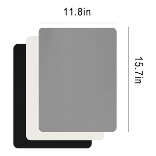 Paquete de 3 láminas de silicona para manualidades_2