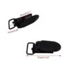 Clips de tirantes de metal para chupete para hacer babero_3