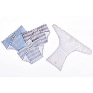 JC Toys Baby Doll Pañales ecológicos lavables y_2