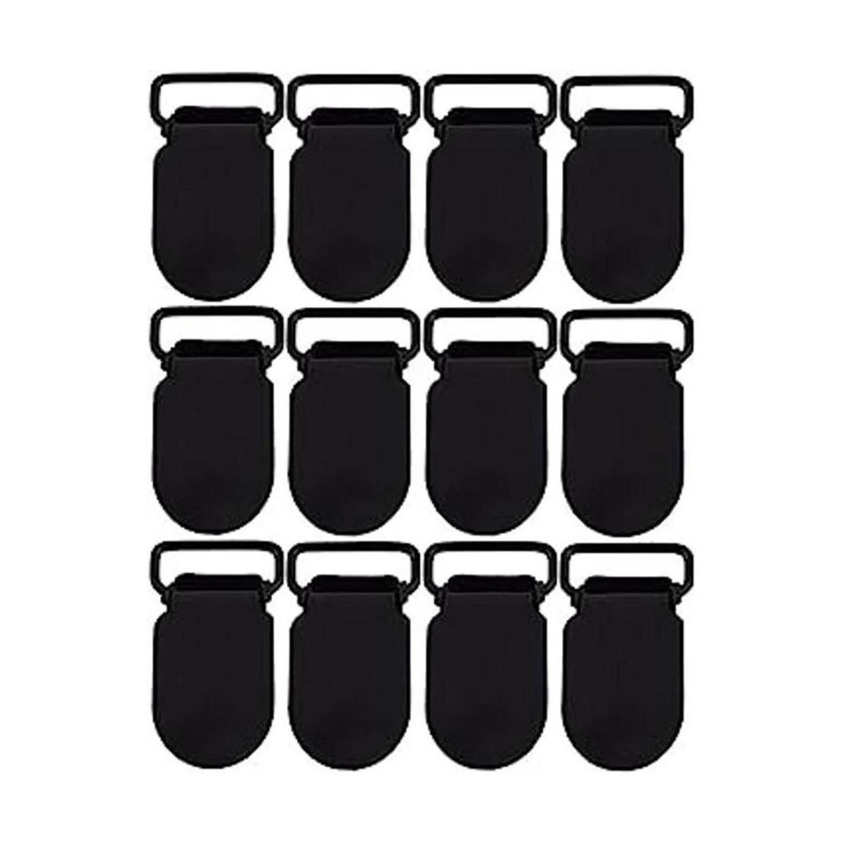 Clips de tirantes de metal para chupete para hacer babero