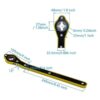 Llave de trinquete giratoria universal de 360 que ahorra_3