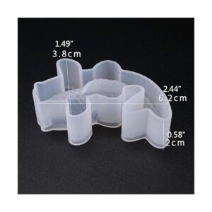 ResinPro 2 moldes de resina de silicona de peces de Koi