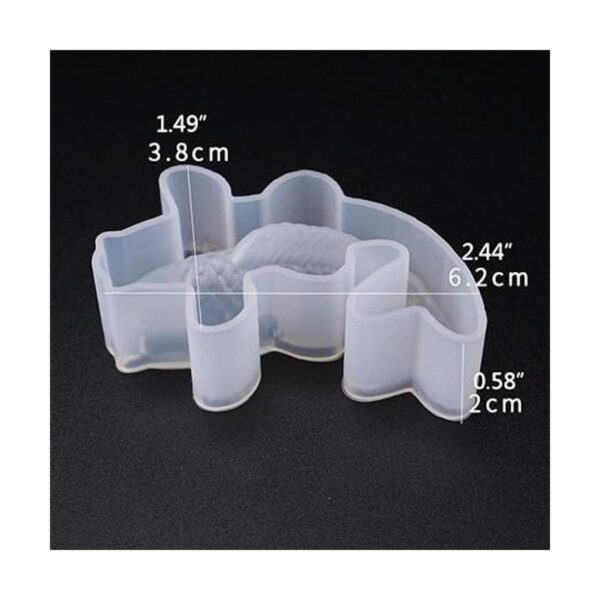 ResinPro 2 moldes de resina de silicona de peces de Koi
