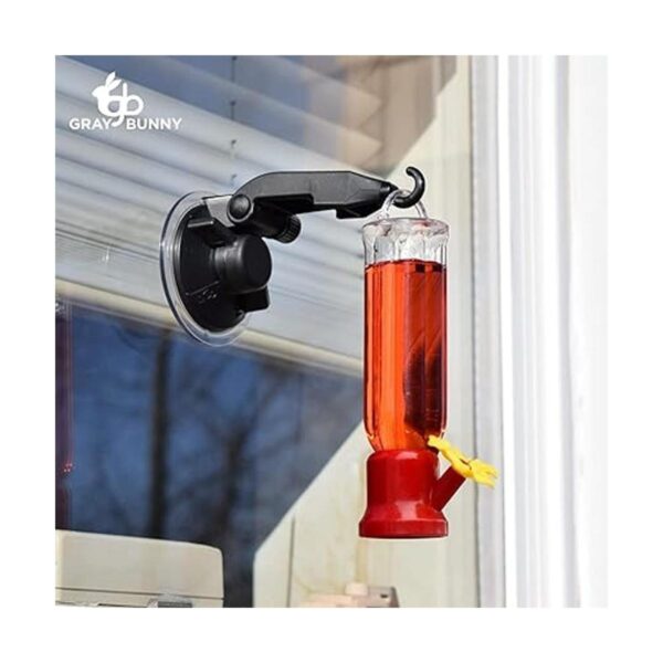 Mini Hummingbird Feeder and Window Mount Suction Cup