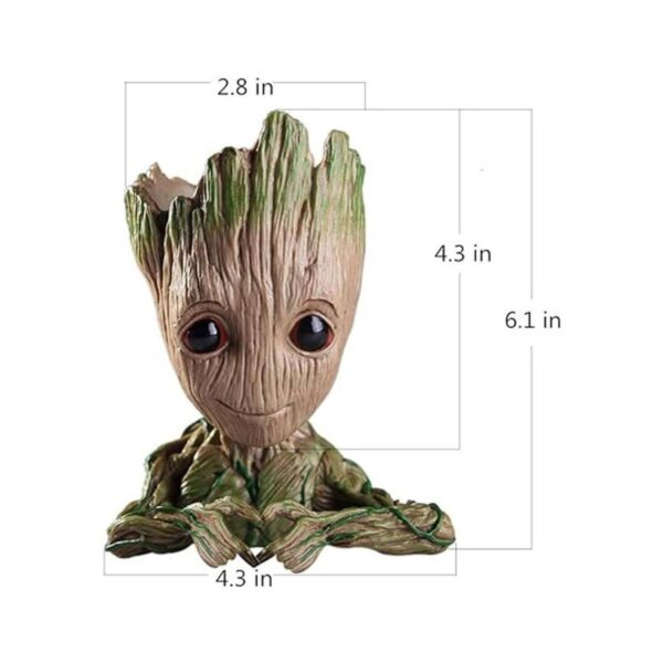 Baby Groot Maceta para árbol de hombre maceta con