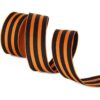 David accessories Cinta de grogrén de rayas naranjas_1