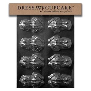 Dress My Cupcake Chocolate Candy Mold Frog_1