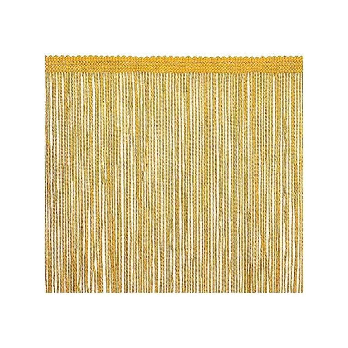 Borla de flecos de 2 yardas 8 pulgadas de ancho para