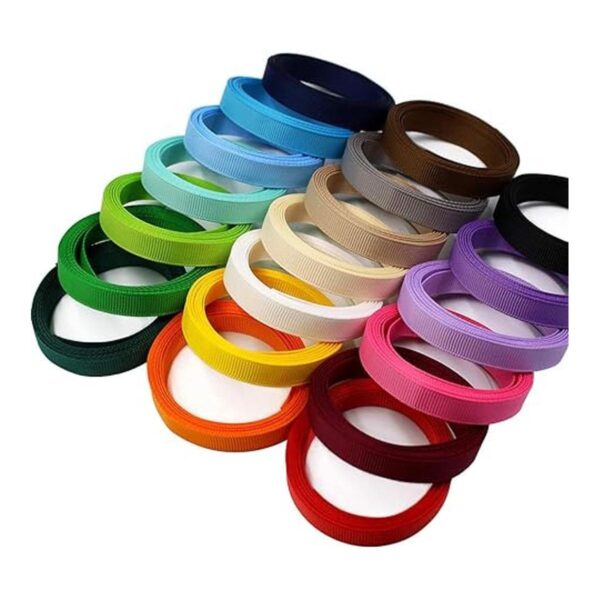 Cintas de tela de grogrén de 38 pulgadas 20 colores 2