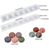 Moldes de resina de 7 piedras de chakras 2 piezas_2