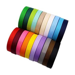 Cintas de tela de grogrén de 38 pulgadas 20 colores 2