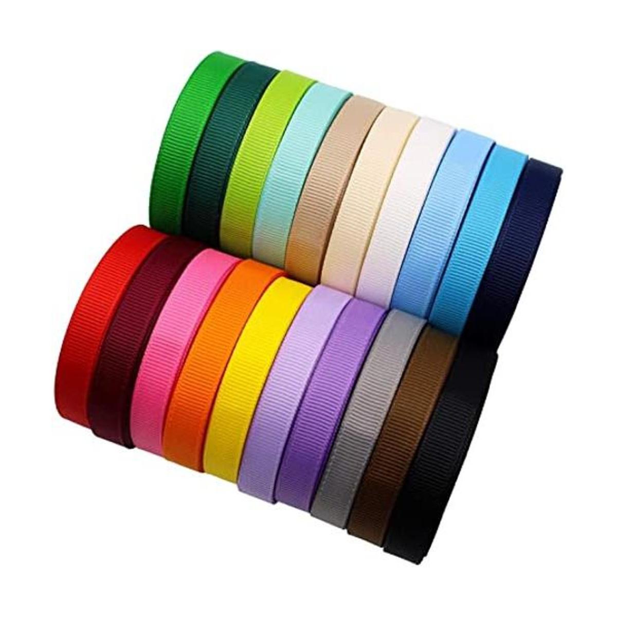 Cintas de tela de grogrén de 38 pulgadas 20 colores 2