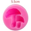 HAOYUNLAI 3 moldes de silicona en forma de seta moldes de_4