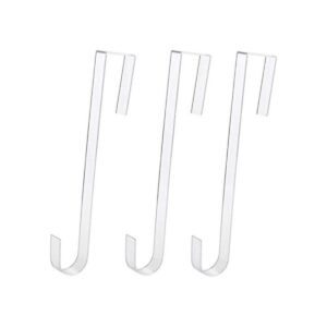 Percha de corona de 3 unidades 100 transparente 12