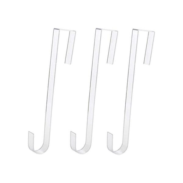 Percha de corona de 3 unidades 100 transparente 12