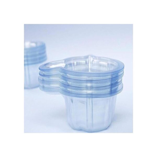 Vasos de mezcla de resina de plástico desechables 100