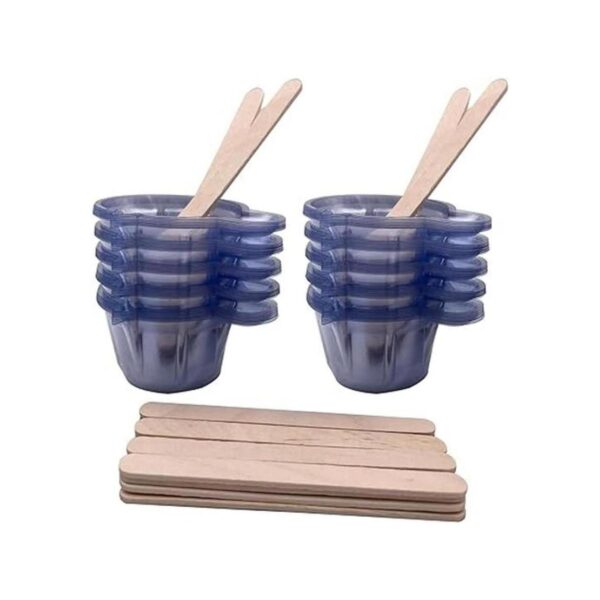 Vasos de mezcla de resina de plástico desechables 100