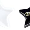 Nifocc Llavero con forma de estrella de silicona diseño