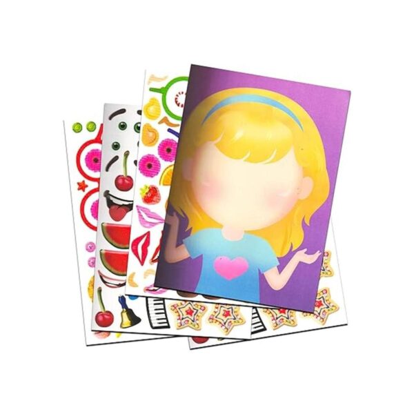 Make a Face Juego de libros para niñas y niños pequeños_4