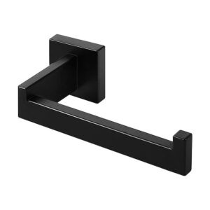 HITSLAM Soporte de papel higiénico negro mate soporte de_1