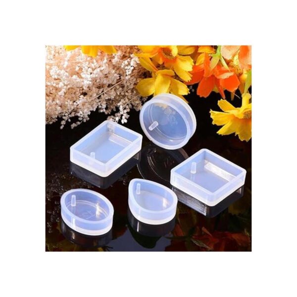 TecUnite 15 moldes de resina de silicona para colgar joyas_5