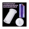 NiArt Juego de 2 moldes de silicona de resina para