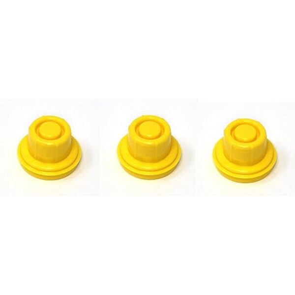 3 Pack Repuestos Amarillo Boquilla Caps Sombrero Estilo_1
