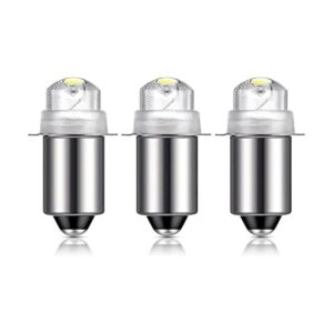 3 bombillas de linterna LED de 55 lúmenes de 45 voltios_1