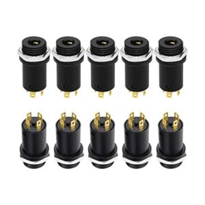 InduSKY Conector de clavija de 0.138 in con tuercas_1