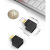 Adaptador HDMI macho a hembra CableCreation paquete de 2_3