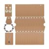 150 tarjetas de aretes collar tarjetas pulseras