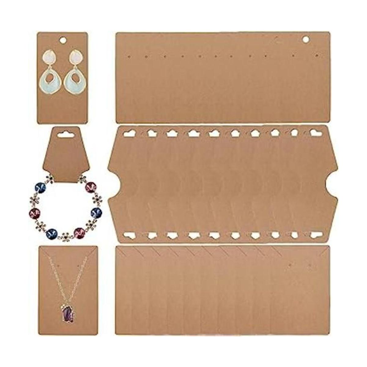 150 tarjetas de aretes collar tarjetas pulseras